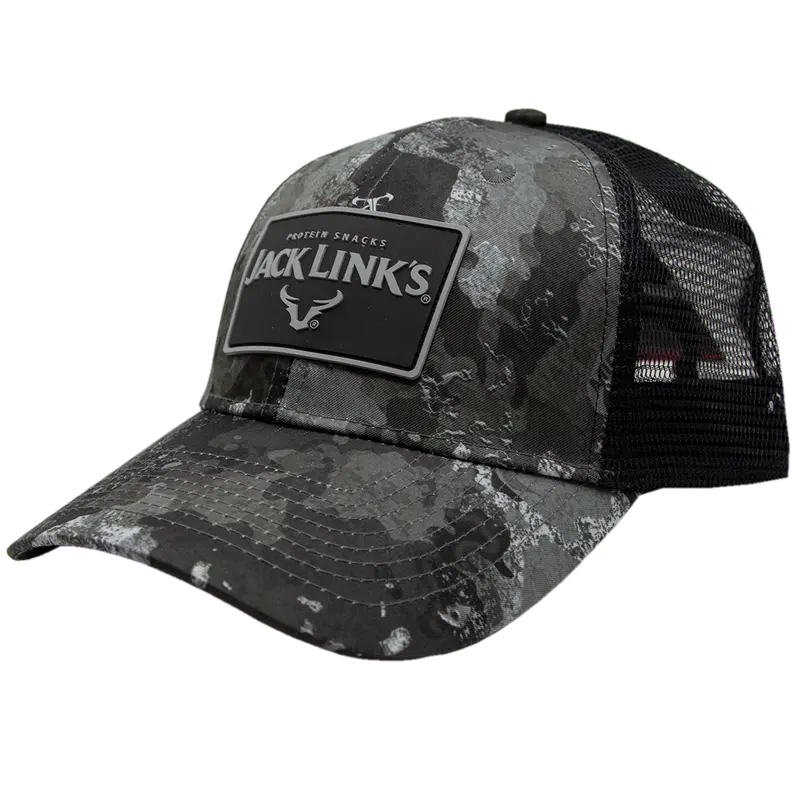 Jack Link's Midnight Camo Patch Hat 1