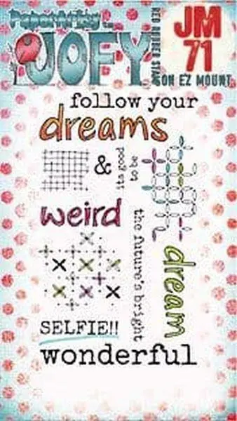 Jofy -Cling Stamps - Mini 71 1
