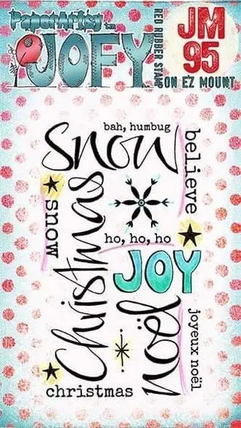 Jofy - Cling Stamps - Mini 95 1