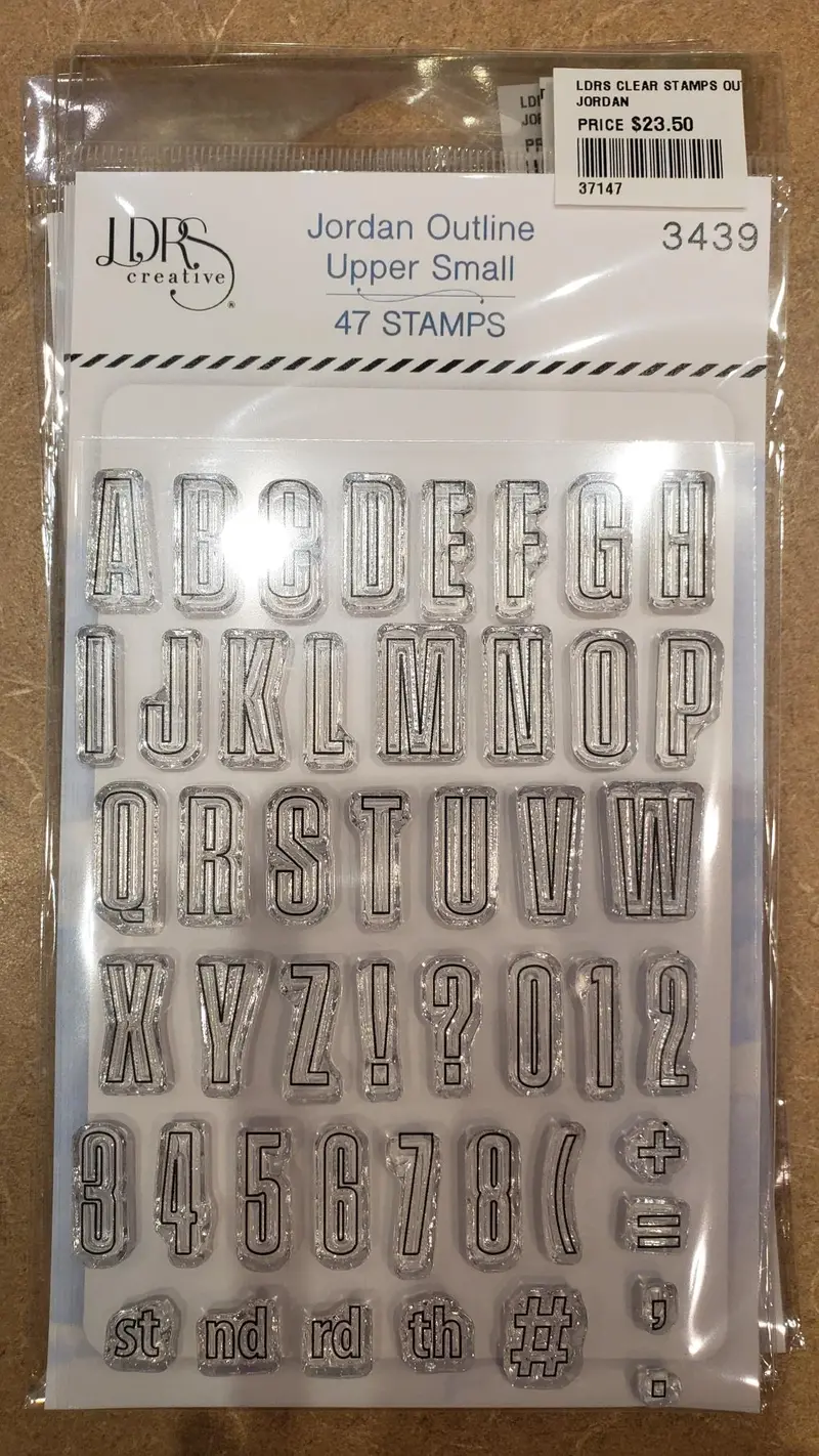 Jordan Outline Upper Small 4 X 6 Stamps 1
