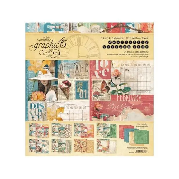 Journaling Through Time - 12X12 Collection Pack 1