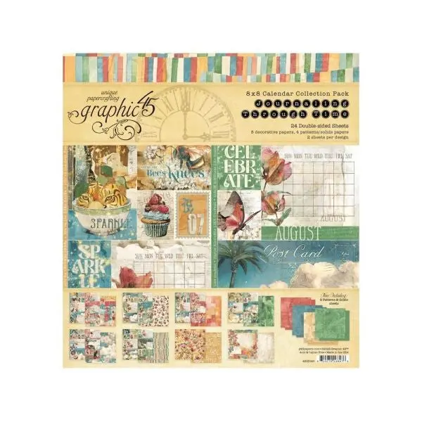 Journaling Through Time - 8X8 Collection Pack 1