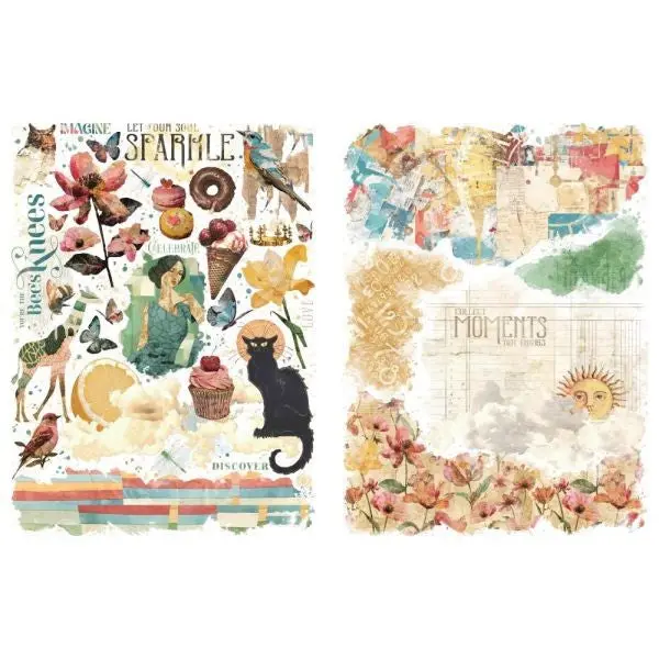 Journaling Through Time - Rub On Transfers 1