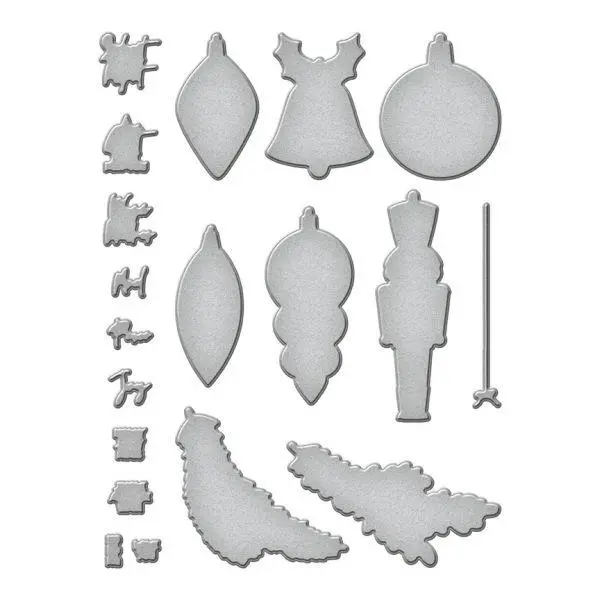 Joyful Christmas Collection - Folk Art Ornaments 1
