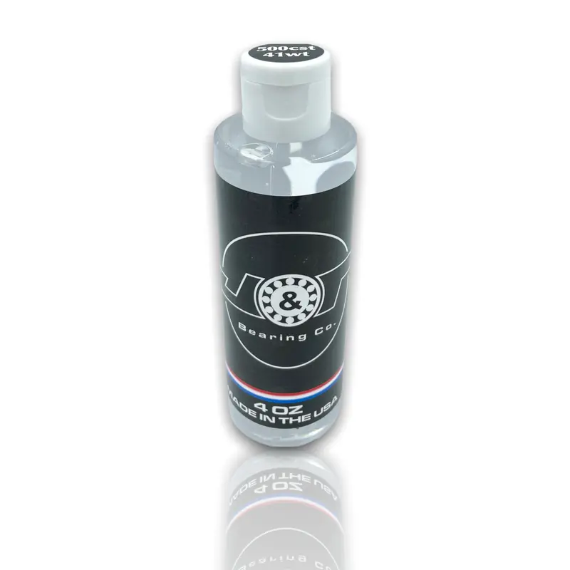 J&T 100% Silicone Shock Oil (4Oz.) 1