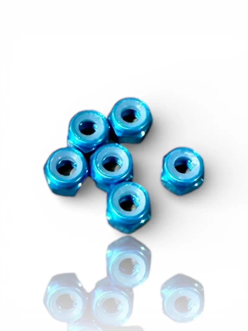 J&T 7075 M3 Aluminum Locknuts 5