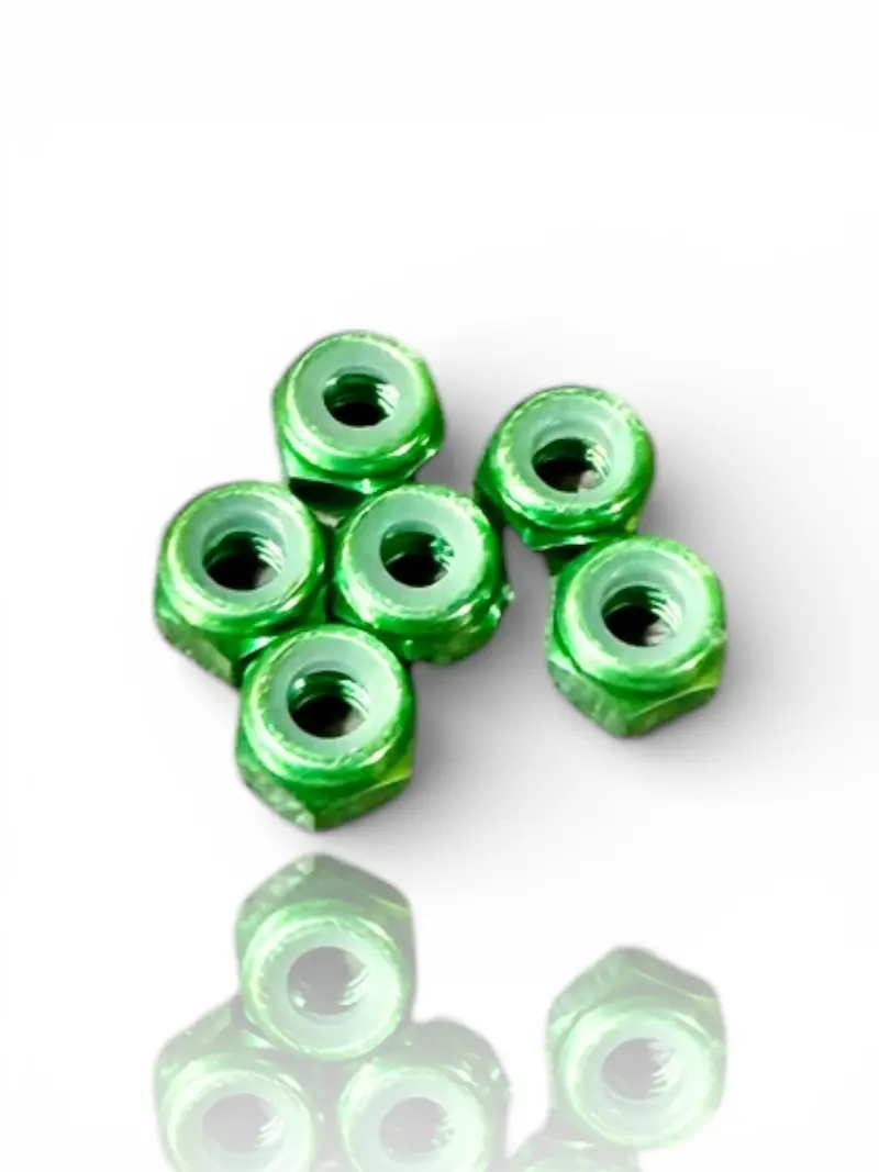 J&T 7075 M3 Aluminum Locknuts 6
