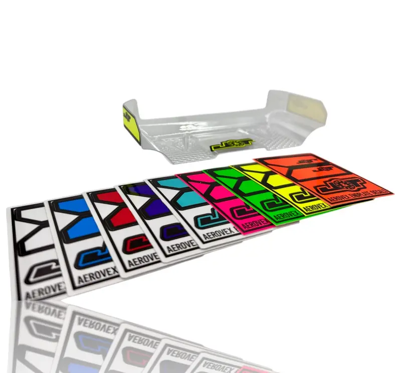 J&T Aerovex 1/10 Wing End Plate Stickers 1