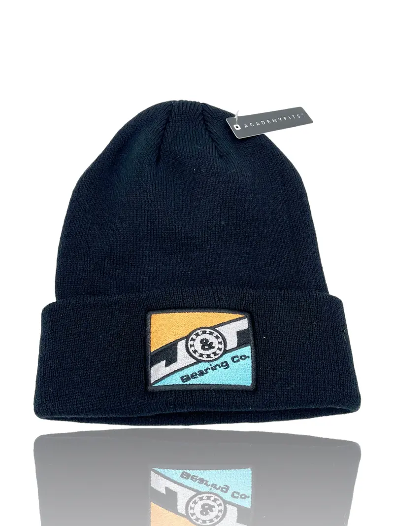 J&T Bearing Co Black Beanie 1