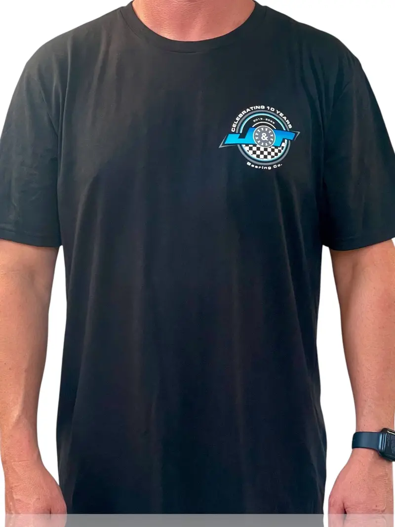 J&T Bearing Company 10 Year Anniversary Shirt (Limited Edition) 1