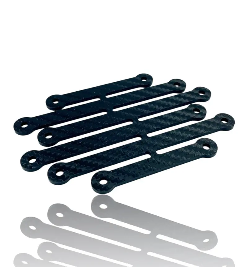 J&T Kydex Carbon Sprint Car Wing Braces 1