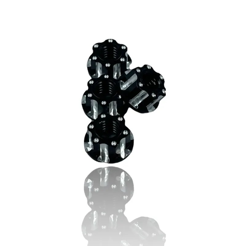 J&T M4 Machined Aluminum Wheel Nuts (4Pcs) 1