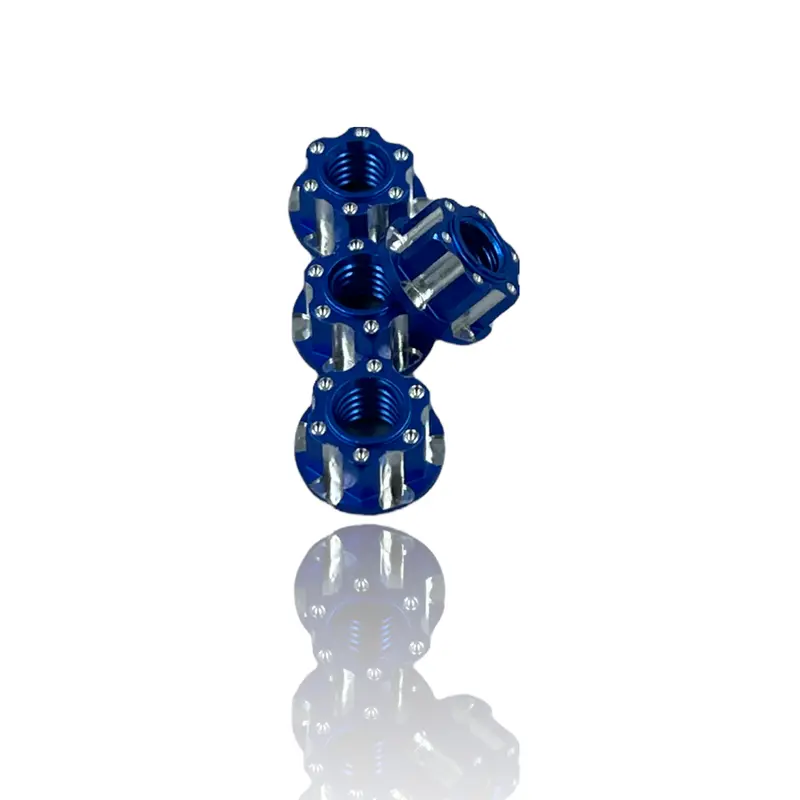 J&T M4 Machined Aluminum Wheel Nuts (4Pcs) 11