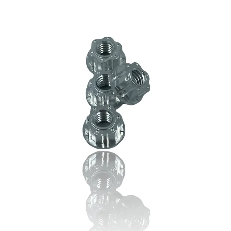 J&T M4 Machined Aluminum Wheel Nuts (4Pcs) 2