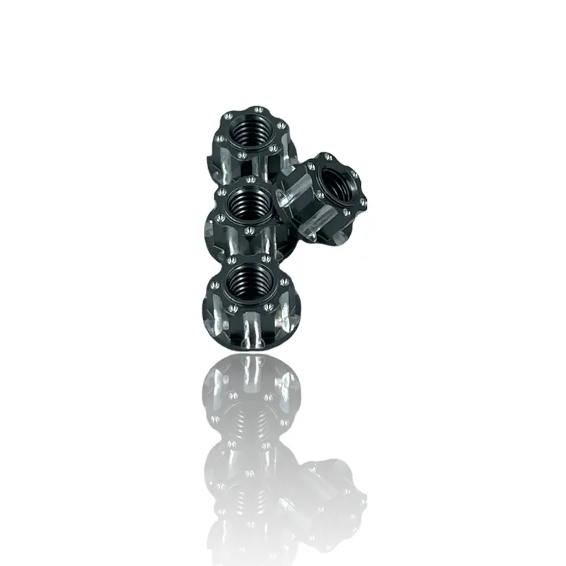 J&T M4 Machined Aluminum Wheel Nuts (4Pcs) 4