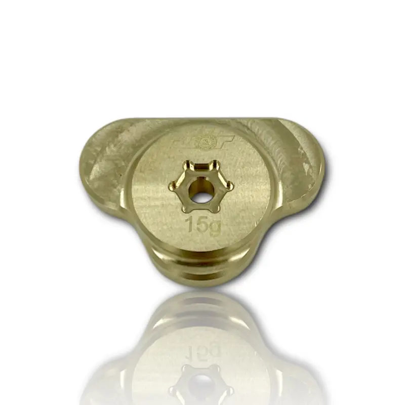 J&T Universal Brass Chassis Weight 15G 1