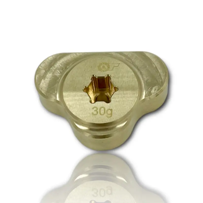 J&T Universal Brass Chassis Weight 30G 1