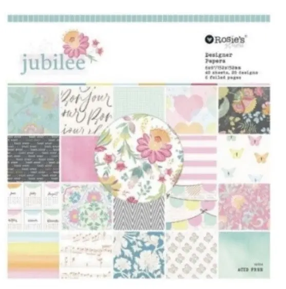 Jubilee - 6X6 Paper Pad 1