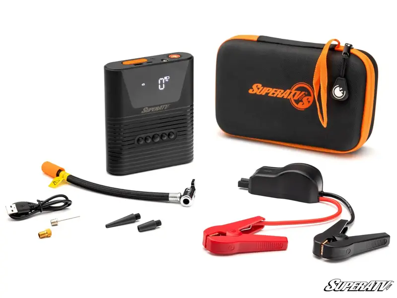 Jump Starter With Air Compressor 1