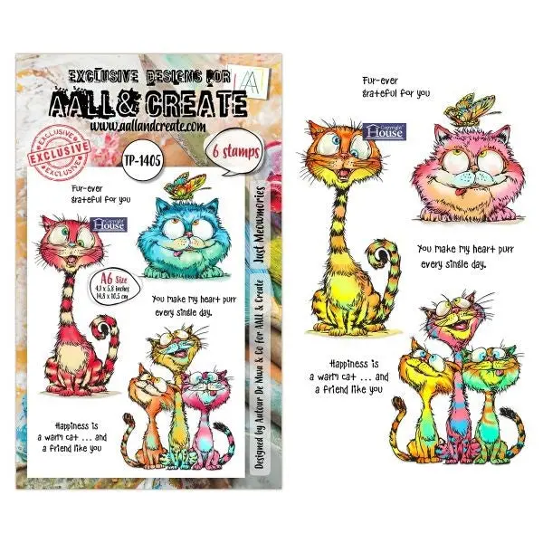 Just Meowmories - Clear Stamps 1