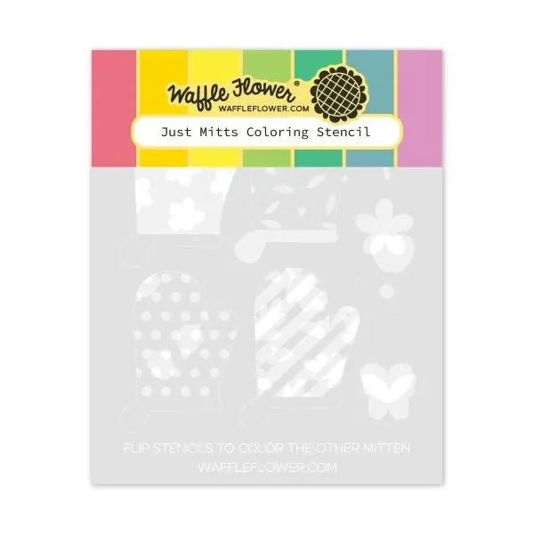 Just Mitts - Coloring Stencils 1