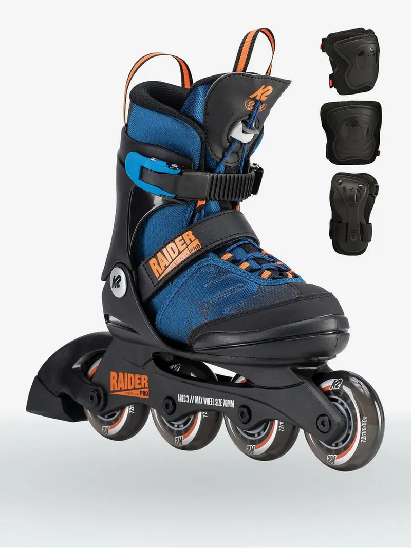 K2 Raider Pro Pack Kid's Skates 1
