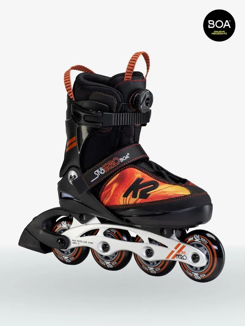 K2 Sk8 Hero Boa Alu Kid's Inline Skates 1