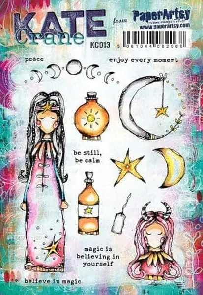 Kate Crane Cling Stamps - #013 1