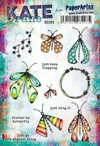Kate Crane Cling Stamps - #014 1