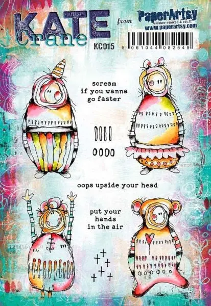 Kate Crane - Cling Stamps #015 1