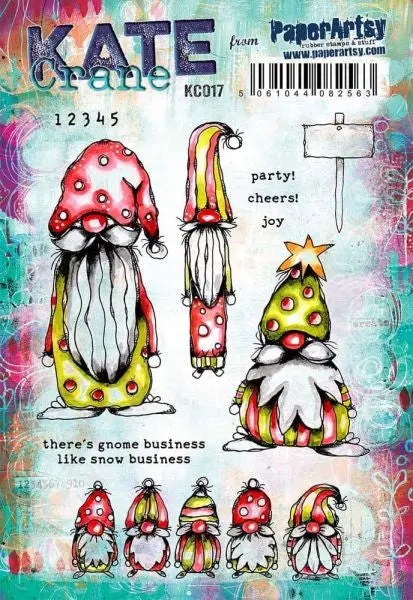 Kate Crane - Cling Stamps #017 1