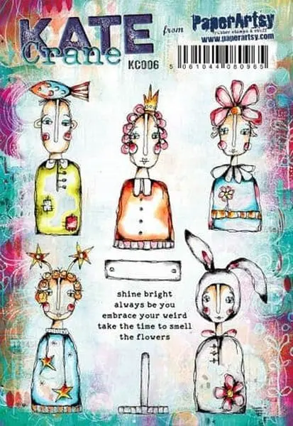 Kate Crane - Cling Stamps - Set 006 1