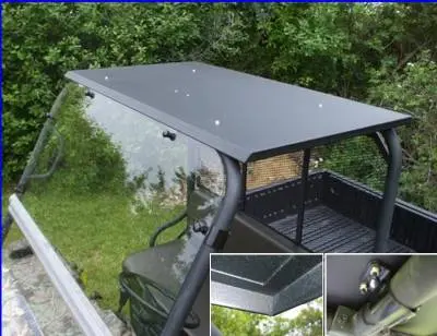 Kawasaki Mule 4010 Laminated Glass Windshield 1