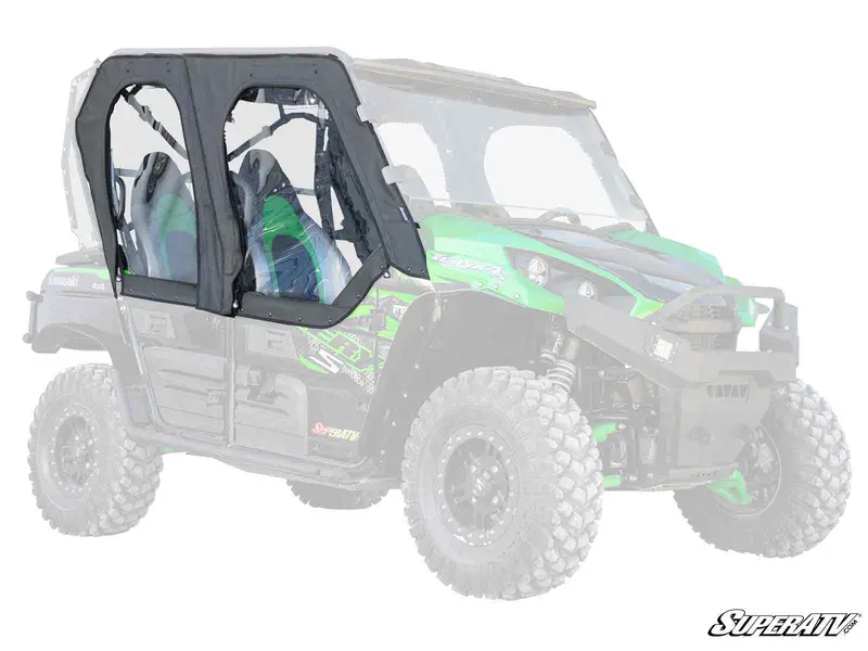 Kawasaki Teryx 4 Primal Soft Cab Enclosure Upper Doors 1