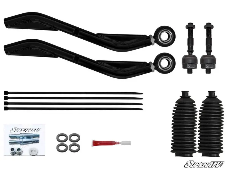 Kawasaki Teryx Z-Bend Tie Rod Kit-Replacement For Superatv Lift Kits 1