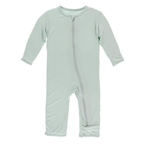 Kickee Pants Bamboo Solid Coverall With Zipper 1