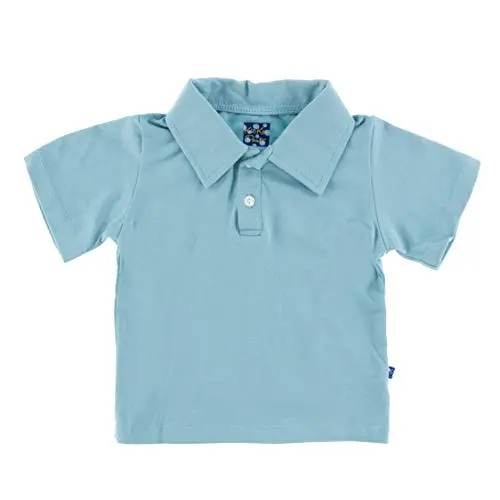 Kickee Pants Bamboo Solid Short Sleeve Performance Polo 1