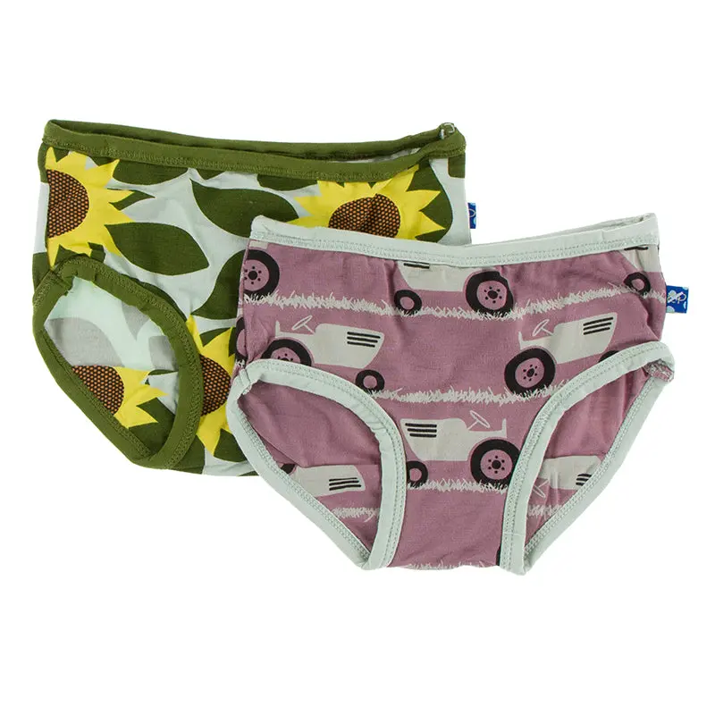 Kickee Pants Girl Underwear Set 1