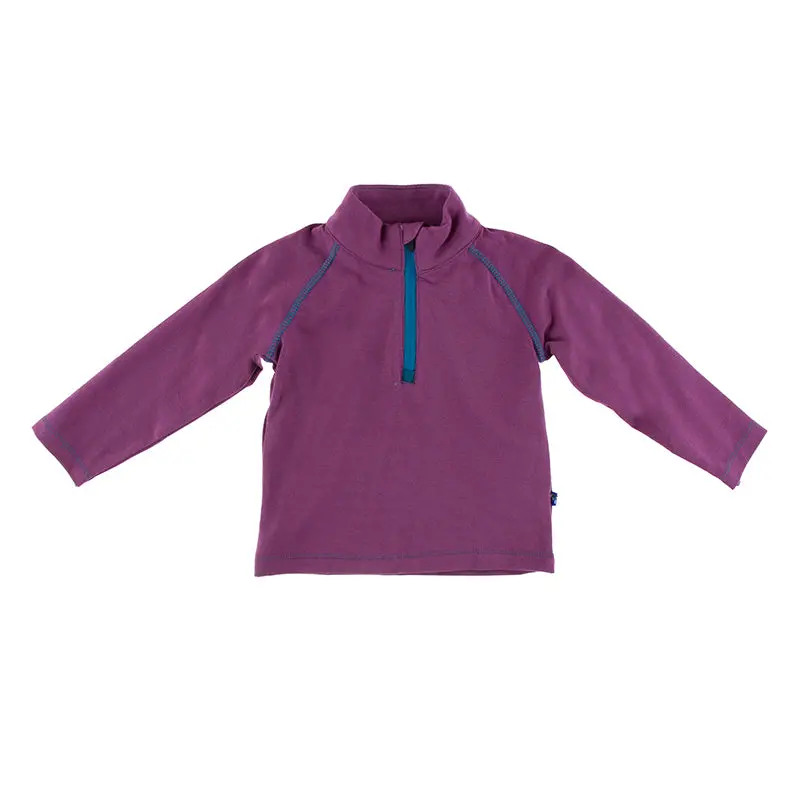 Kickee Pants Kid's Solid Long Sleeve Performance Jersey Sport Tee 1
