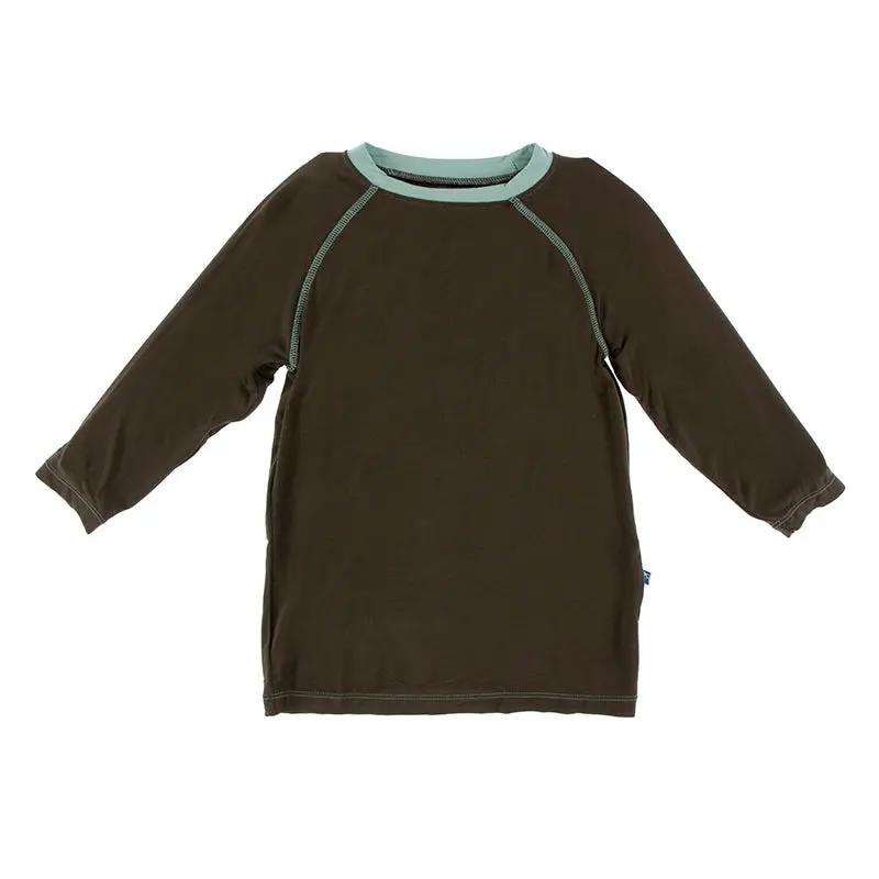 Kickee Pants Kid's Solid Long Sleeve Sport Tee 1