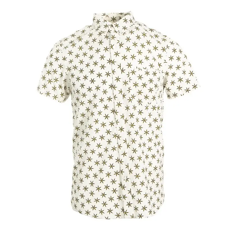 Kickee Pants Men's Print Short Sleeve Woven Button Down Shirt 5