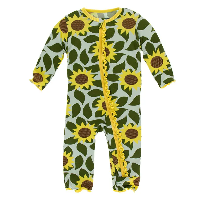 Kickee Pants Print Muffin Ruffle Coverall With Zipper 1