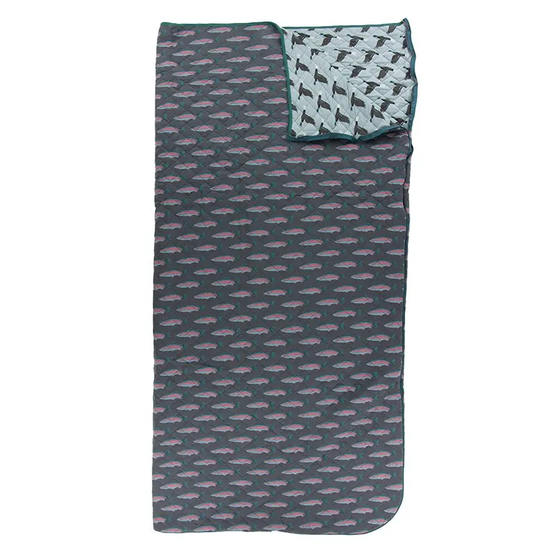 Kickee Pants Print Quilted Sleeping Bag For Kids, Soft Signature Fabric 1