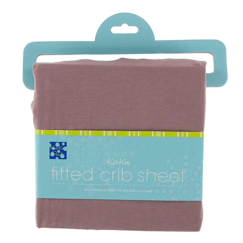 Kickee Pants Solid Fitted Crib Sheet 1