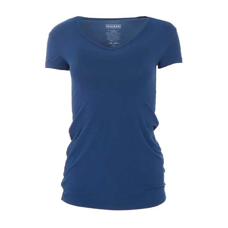 Kickee Pants Women Solid Short Sleeve One Tee 1