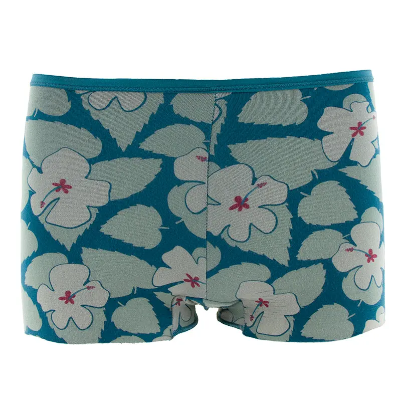 Kickee Pants Women's Print Boy Short Underwear 1