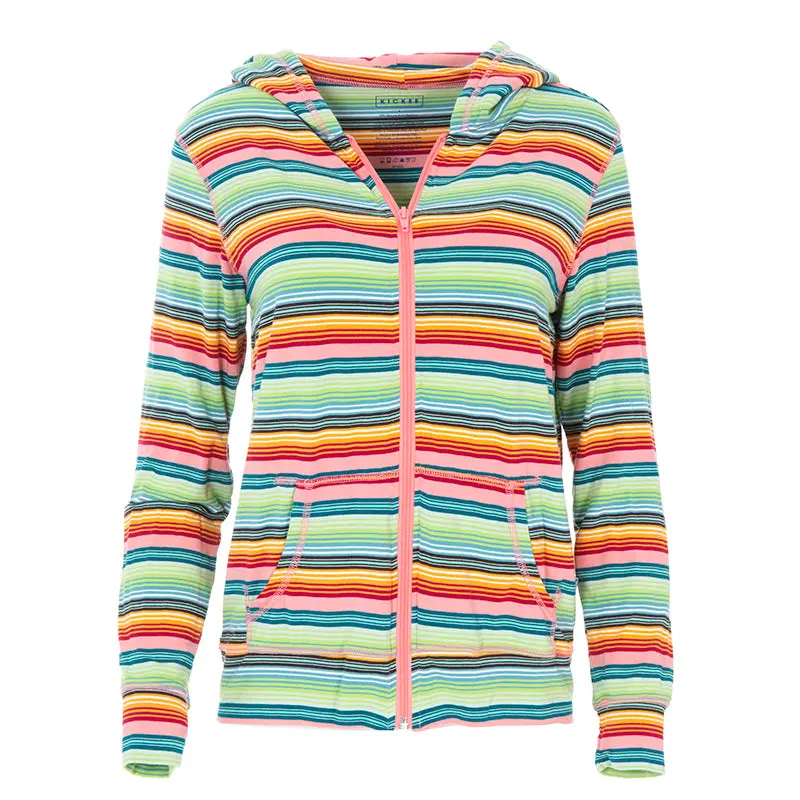 Kickee Pants Women's Print Lightweight Hoodie 1