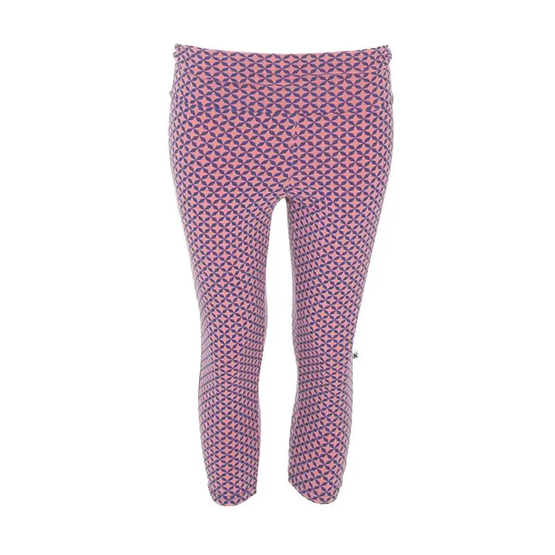 Kickee Pants Women’s Printed 3/4-Length Performance Jersey Leggings