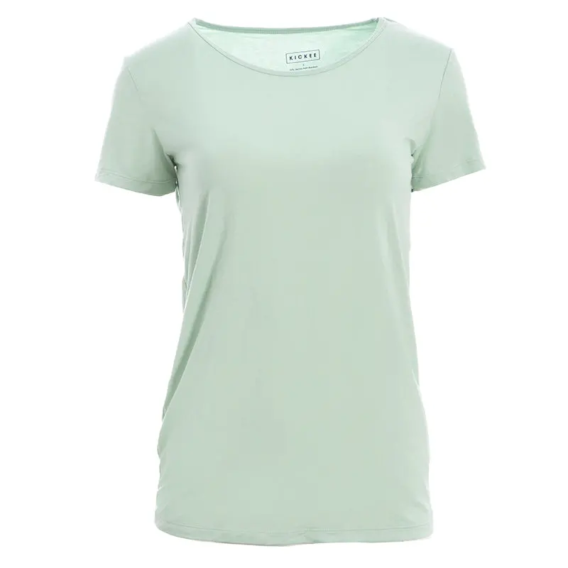 Kickee Pants Women's Solid Short Sleeve Loosey Goosey Tee 1
