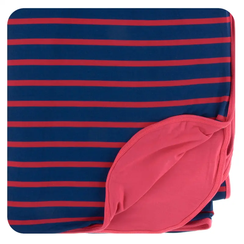 Kickee Print Double Layer Throw Blanket 1